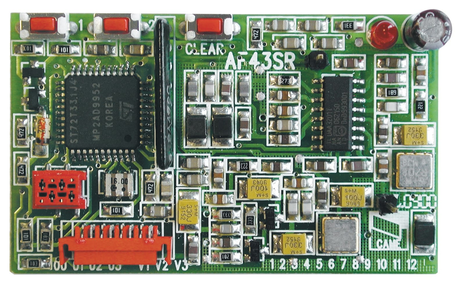 Came - Acc.Comm. Carte électronique radio fréquence embrochable (AF43TW)