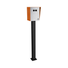 Came - Acc. Divers Colonnette H = 1m en aluminium anodisé naturel