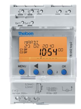 Came - Gamme Annexe Accessoire Horloge annuelle 2 canaux prog.