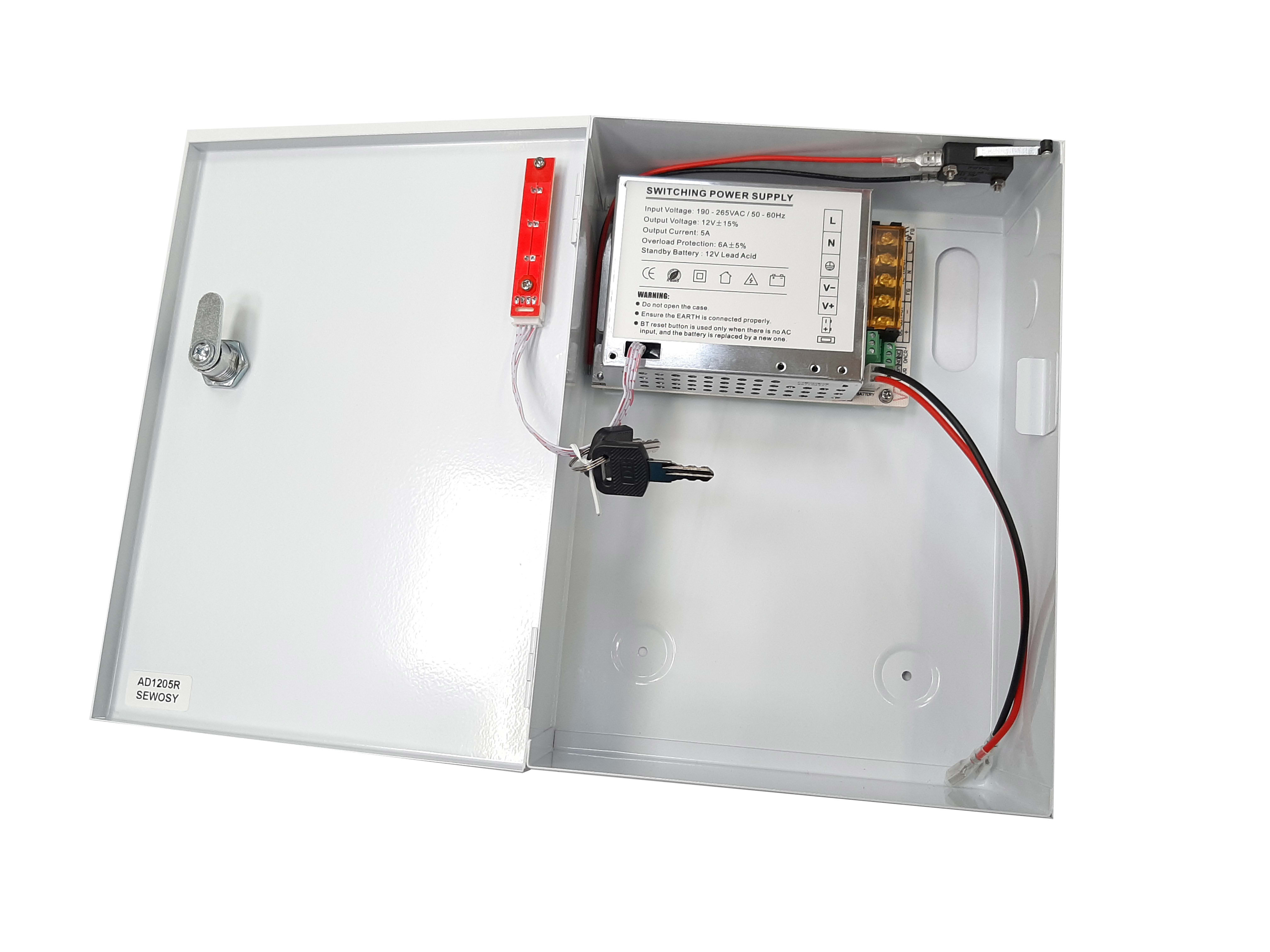 Came - Gamme Annexe Accessoire Alim secourue+coffret 12Vcc 5A