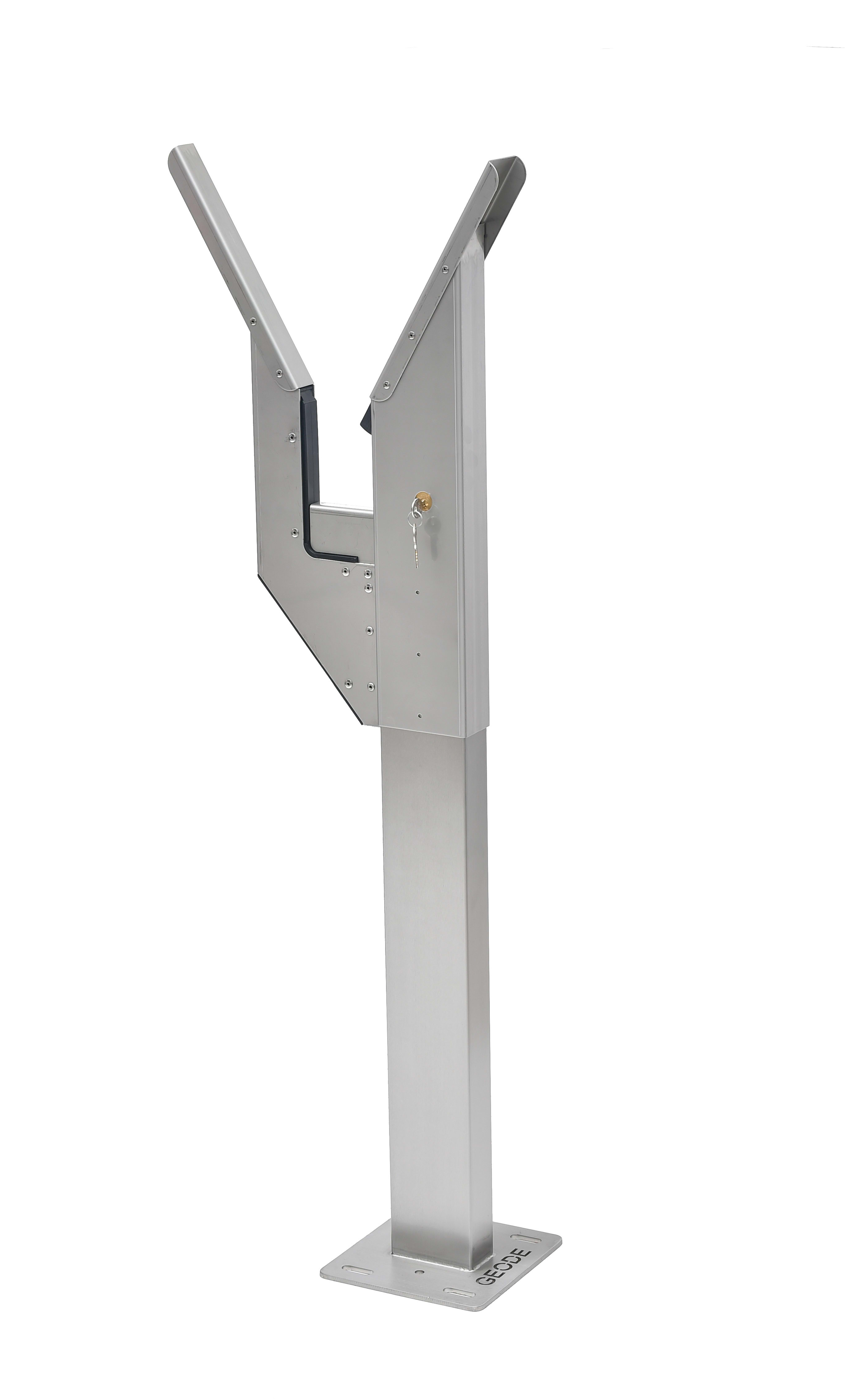 Came - Gamme Annexe Lyre repos Inox vérrouillage 24VAC, barrière Brushless