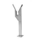 Came - Gamme Annexe Lyre repos Inox vérrouillage 24VAC, barrière Brushless