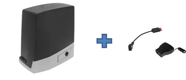 Came - Automatisme Coulissant Moteur BKV Connect Line 36V + Came Key