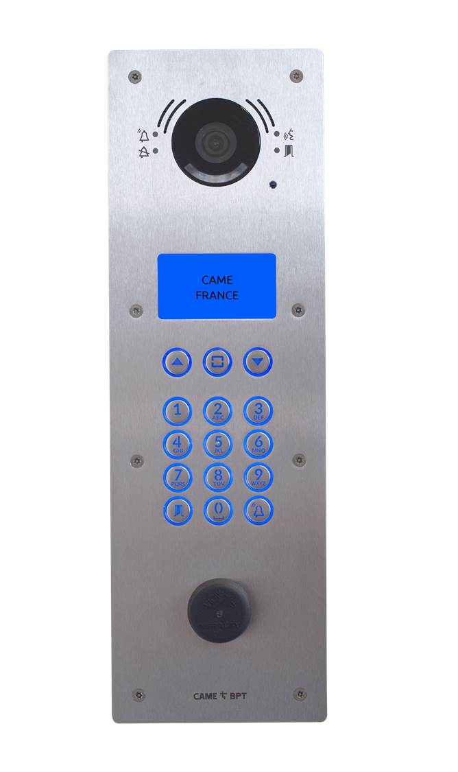 Came - Acc. Interphonie BPT Platine X1 monobloc 4 modules trou T25