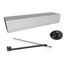 Came - Porte Automatique KIT FLUO 200KG PBB2 Tirant + Radar MR8106