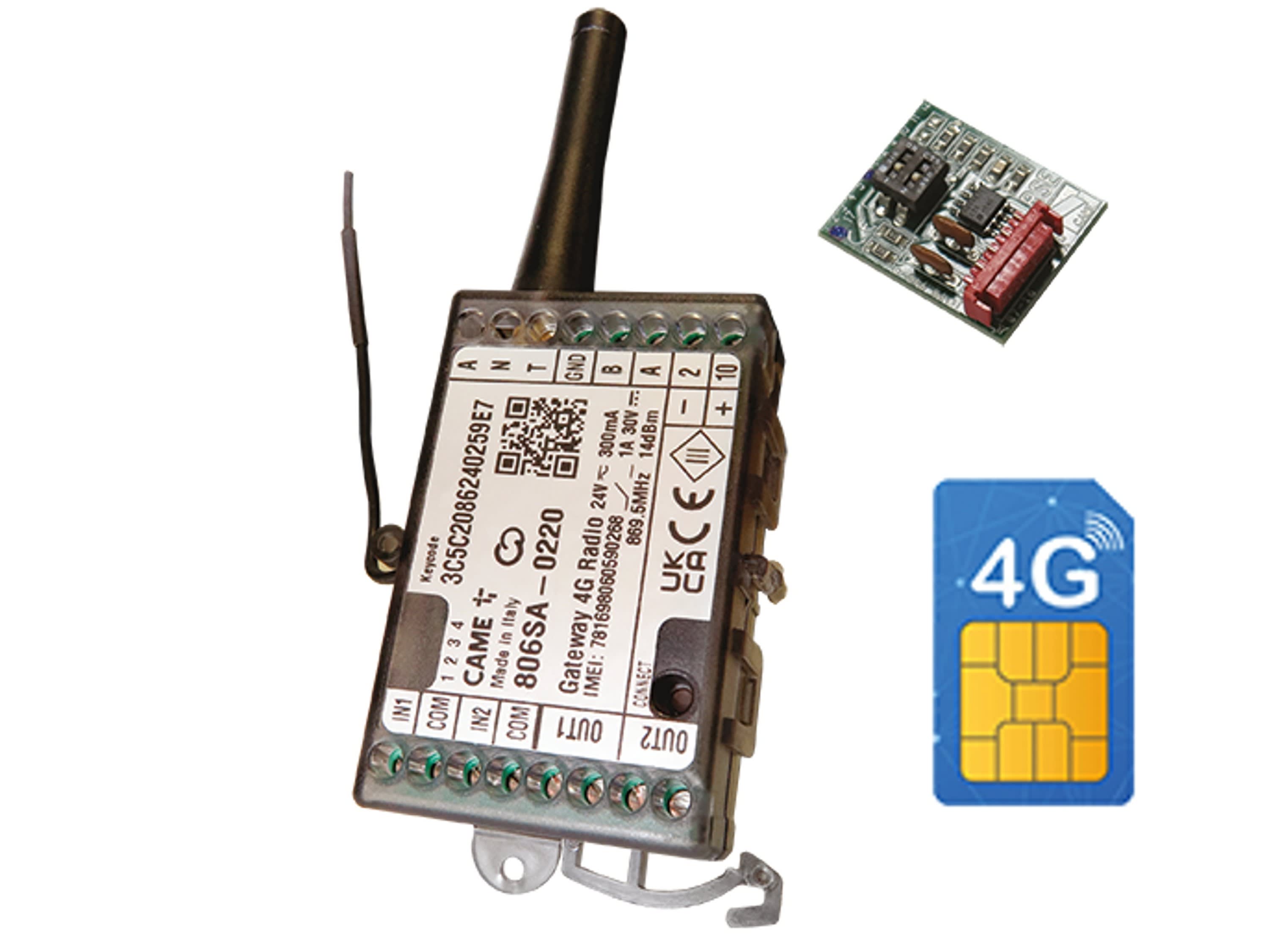 Came - Accessoire Divers KIT RGSM 4G passerelle automatismes + Puce 1NCE