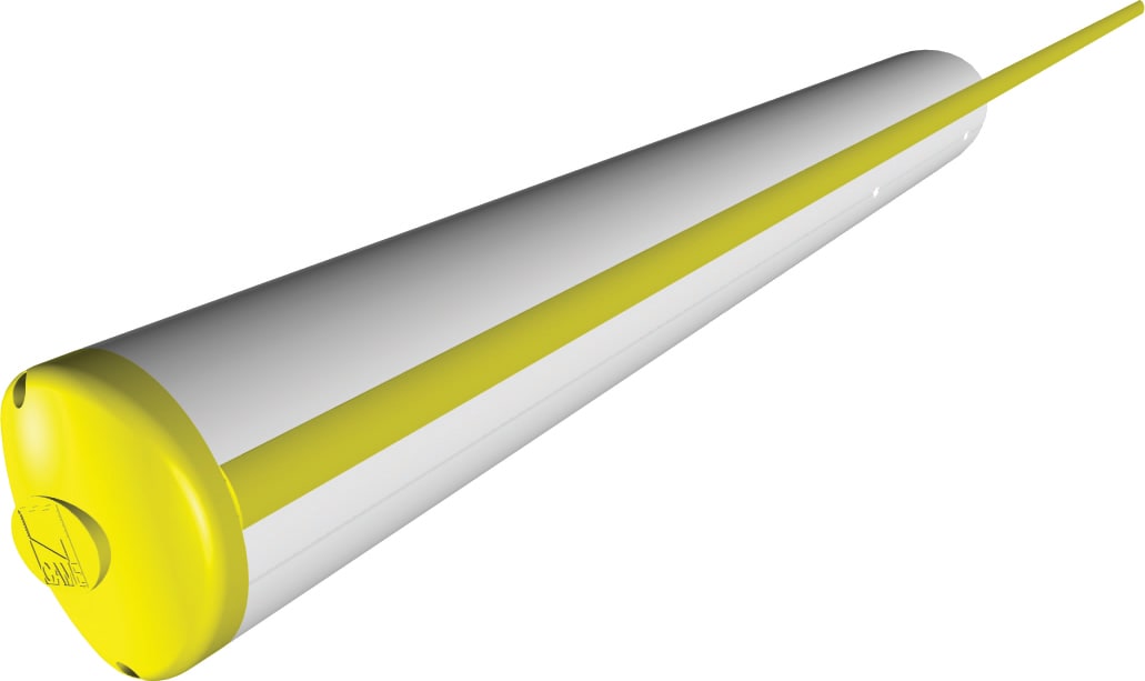 Came - Lisse tubulaire semi-elliptique L=3500mm