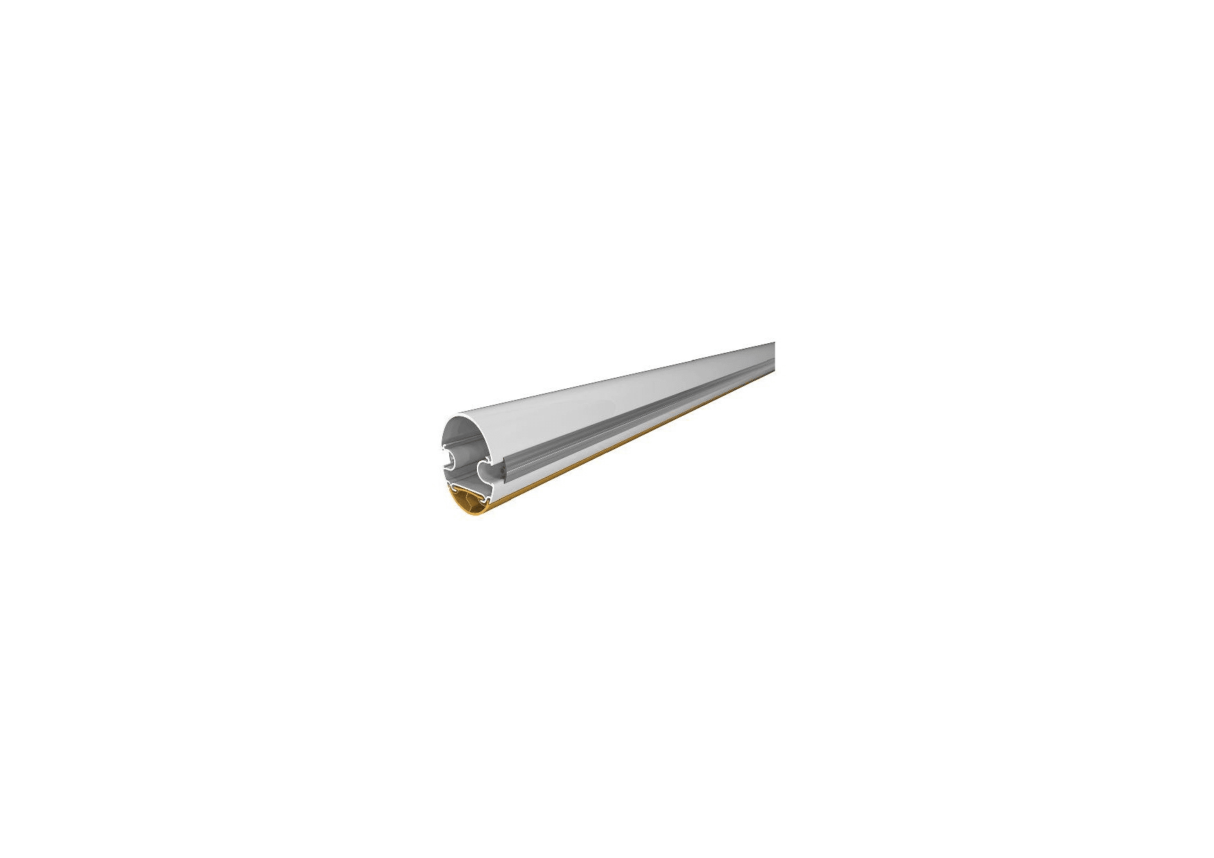Came - Acc. Divers Lisse tubulaire semi-elliptique L=3500mm cordon