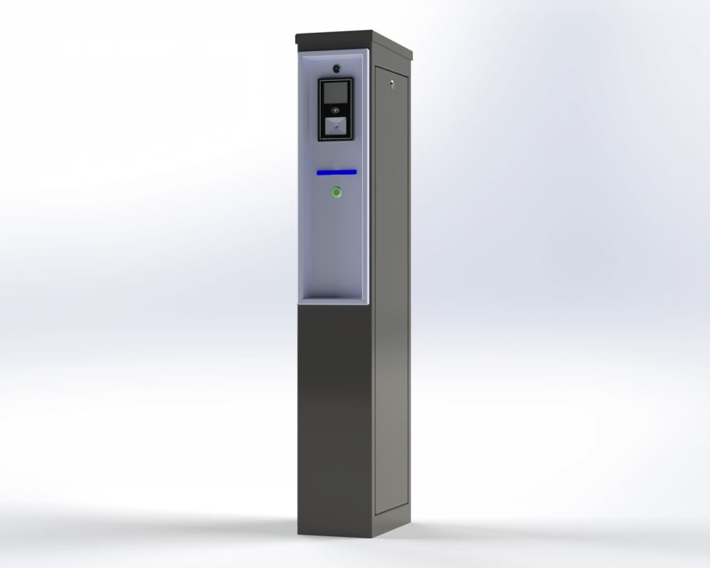 Came - CAME Contrôle D'Accès Gén.annexe PS2K borne T7 lect/imprim Flex v5 sans toit