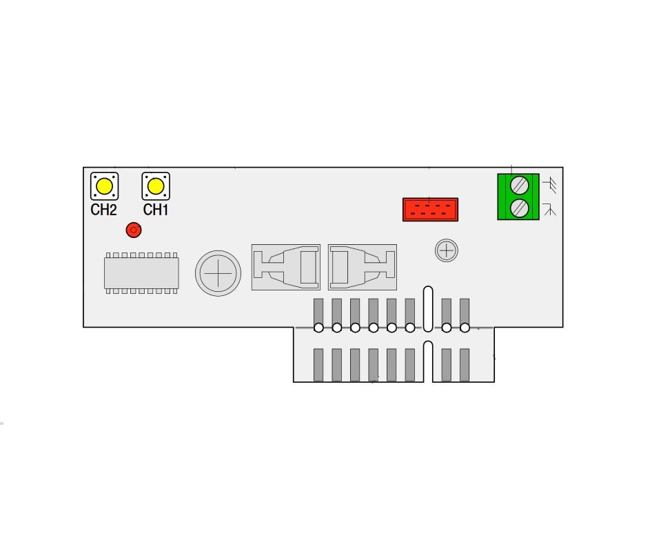 Came - Acc.Comm. Récepteur Module décodage radio bicanal embrochable
