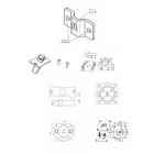 Came - Acc. Divers Mécanique Kit supports universels série 5