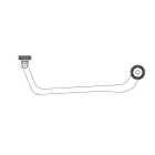 Came - Volets Battants Composants Bras transmission courbé droit