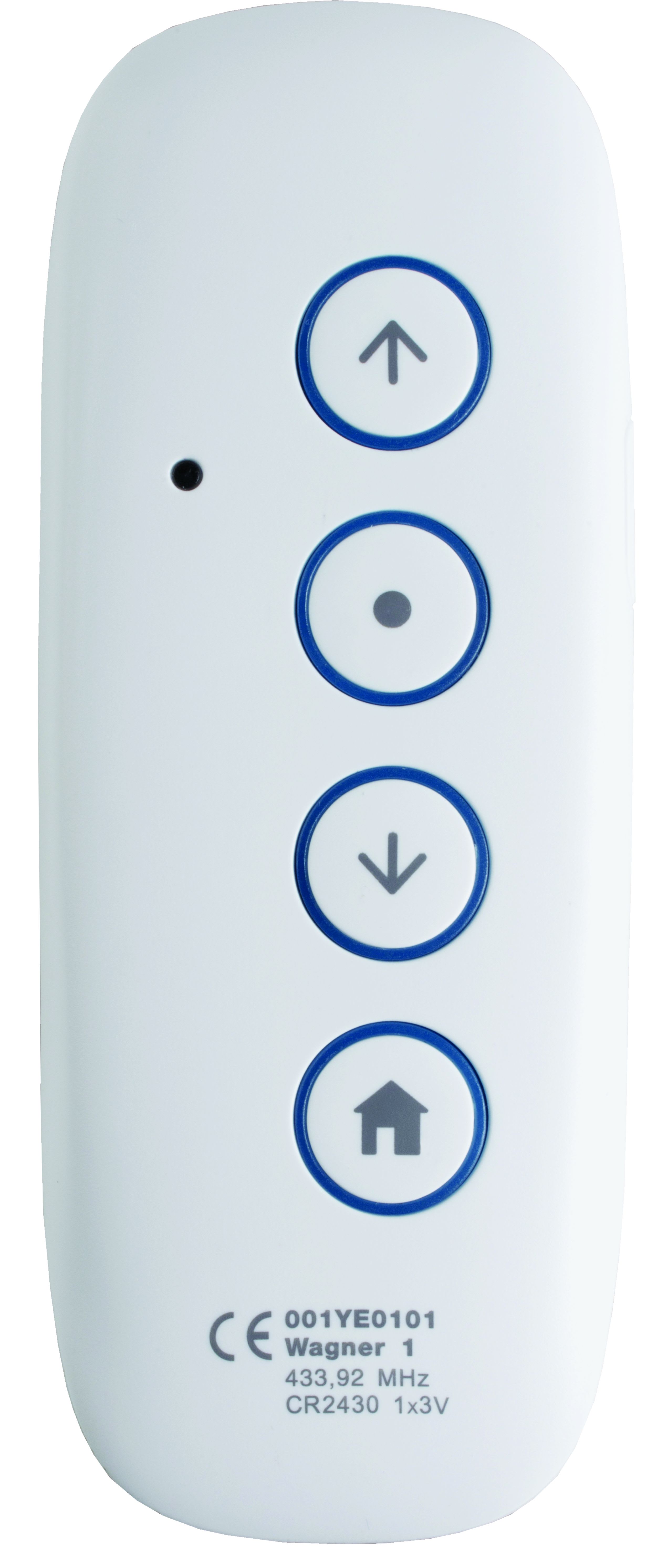 Came - Accessoire Comm. Télécommande Emetteur en 433,92MHz 1 canal blanc