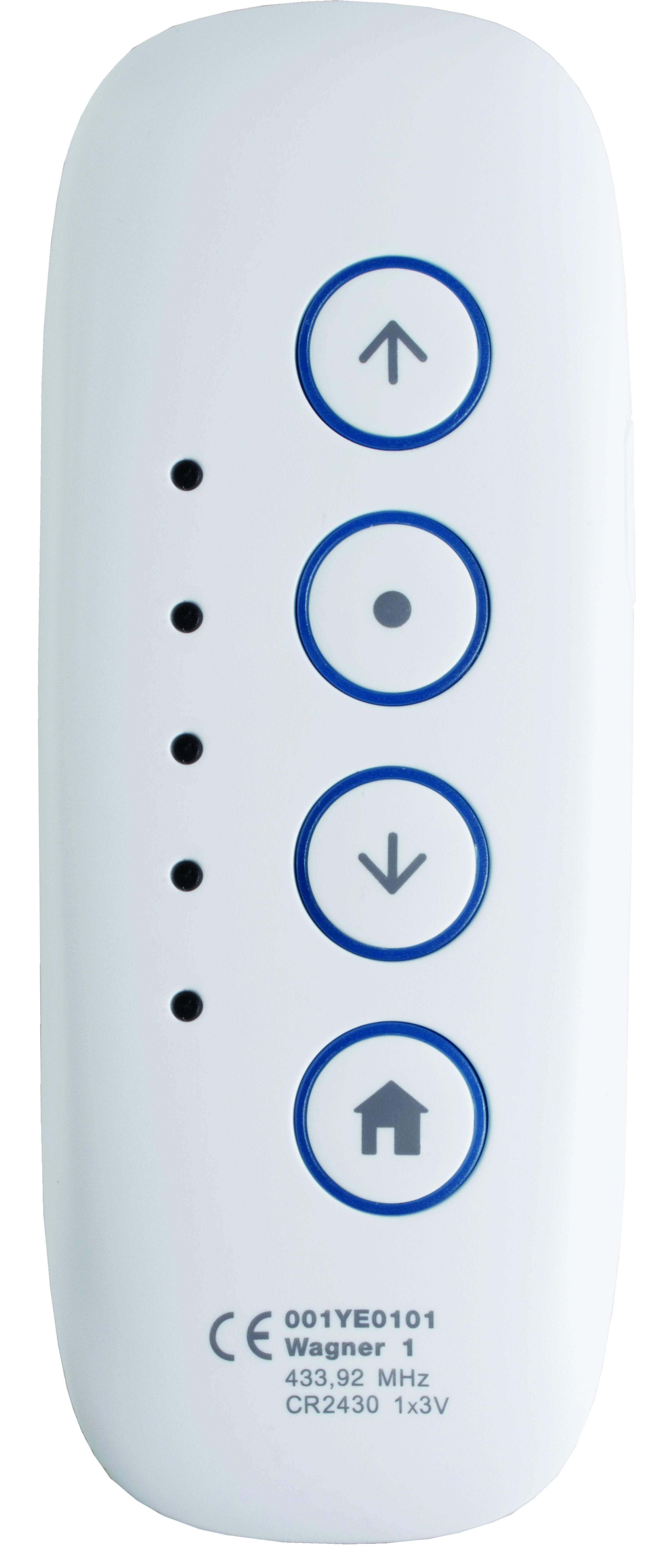 Came - Acc.Comm. Télécommande Emetteur en 433,92MHz 5 canaux blanc