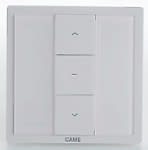 Came - Accessoire Comm. Télécommande Emetteur mural 433,92MHz 1 canal blanc