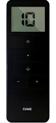 Came - Acc.Comm. Télécommande Emetteur portable 433,92MHz 15 canaux noir