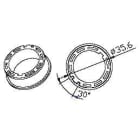 Came - Accessoire Divers Mécanique Kit adaptateur rond 40 x 2 mm