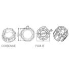 Came - Acc. Divers Mécanique Adaptateur octogonal 70x1,2mm obturateur