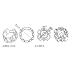 Came - Acc. Divers Mécanique Adaptateur rond Z.F. 64x1mm obturateur