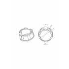 Came - Acc. Divers Mécanique Adaptateur ogive inclinée 63mm