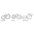 Came - Acc. Divers Mécanique Adaptateur ogive 78x1,2mm excentrique 4mm