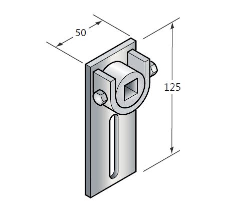 Came - Accessoire Divers Mécanique Support réglable douille Q16