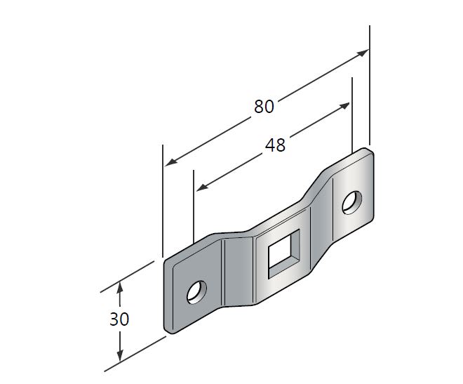 Came - Accessoire Divers Mécanique Oméga entraxe 48mm logement Q16