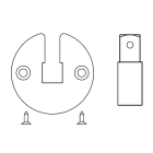 Came - Accessoire Divers Mécanique Insert sécurité Q16 pour MO 4