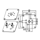 Came - Accessoire Divers Mécanique Plaque avec cheville pour MOM5 et MO6