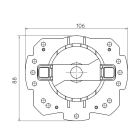 Came - Accessoire Divers Mécanique Support rapiMO5 flanc ZF max. 20Nm