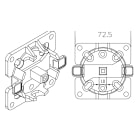 Came - Accessoire Divers Mécanique Support rapiMO5 cheville Q10 max. 30Nm