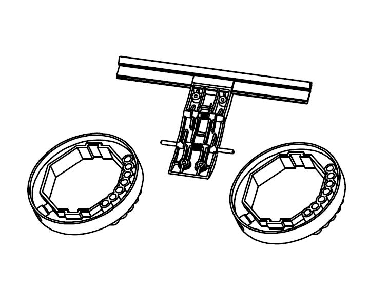 Came - Dispositif de blocage BKLT-60 Ensor et Klimt