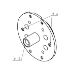 Came - Acc. Divers Mécanique Support étrier traditionnel aluplastic