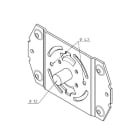 Came - Support pour flanc Kommerling