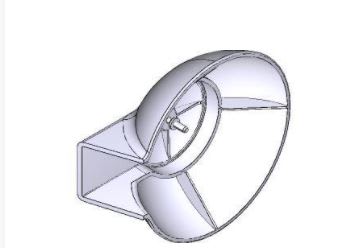 Came - Pièce Détachée Battant Coupole Bras MYTO BD