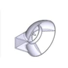 Came - Pièce Détachée Battant Coupole Bras - MYTO BD