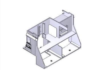 Came - Pièce Détachée Coulissant Support composants - OPS001 BXL SL500