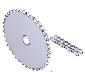 Came - Pièce Détachée Pignon + chaîne dispositif transmission C005