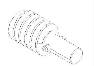 Came - Pièce Détachée Porte Industrielle Vis sans fin C-BX