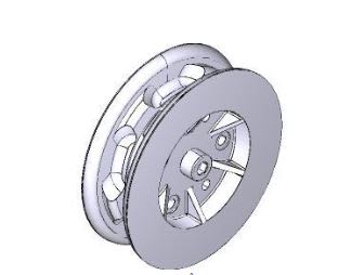 Came - Pièce Détachée Porte Industrielle poulie Chaine C010