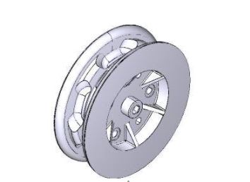 Came - Pièce Détachée Porte Industrielle Ø3 DIN766 chaîne L=10000mm C010