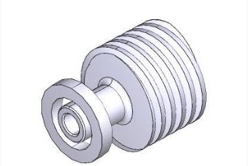 Came - Pièce Détachée Battant Vis sans fin F1000 F1024 FE40230V