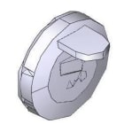 Came - Pièce Détachée Battant Bouchon pour serrure FAST