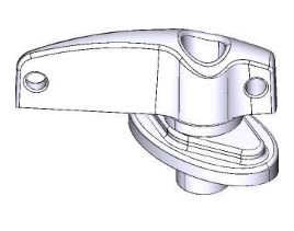 Came - Pièce Détachée Battant Levier déblocage F4000 F4024