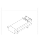 Came - Pièce Détachée Battant Articulation de queue - AMICO