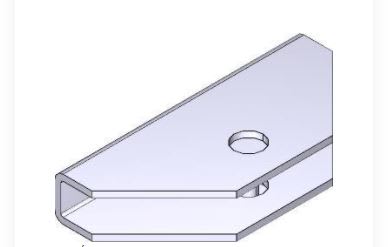 Came - Pièce Détachée Battant Etrier en U fixation portail F7024N