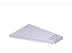 Came - Pièce Détachée Battant Support arrière AX5024 AX71230