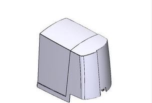 Came - Pièce Détachée Battant Couvercle réducteur OPB001