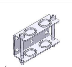 Came - Pièce Détachée Battant Etrier fixation OPB001 FTX FTL