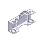 Came - Pièce Détachée Battant Plaque fixation mural FAST70